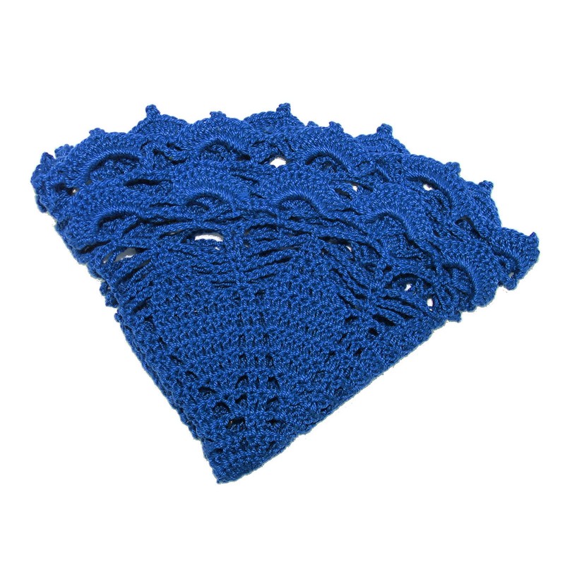 SUNONE11HKA 12 Inch Lace Crochet Doilies Table Placemat Washable Kitchen