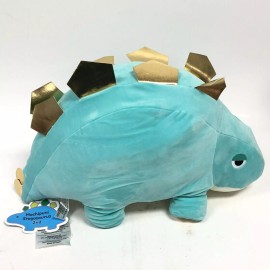 Ichi Trading Corporation Large 18" Blue Mochipuni Stegosaurus 2nd Dinosaur Plush Soft New