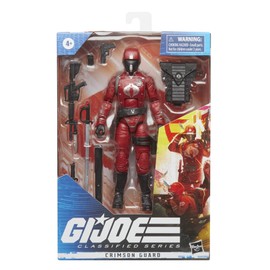 G.I. Joe Classified Series Crimson Guard Action Figure 50 Collectible Premium Toys, Multiple Accessories 6-Inch-Scale and Custom Package Art