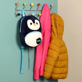 Puckator Adoramals Penguin Plush Rucksack Backpack - Children's Backpacks - Small Luggage Bag - Travel Backpack - Backpack For School - Toddler Kids Backpack - Cute Bags - Nursery Backpack Back Pack