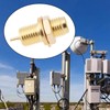 eMagTech 10pcs SMA Socket Panel Mount Socket Suitable for Base