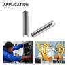 DTGN 20pcs 1.5mmx8mm(DxL) Slotted Spring Pins for Household Machine Fasteners
