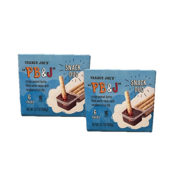 Generic Trader Joes Snack Duo - pack of two boxes