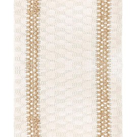 AIMALL Premium Cotton and Linen Table Runner with Knot Tassel Design, Nordic-Inspired Home Decor for Coffee Tables, TV Stands, and More, Durable and Stylish, Size 72x11.8 inches