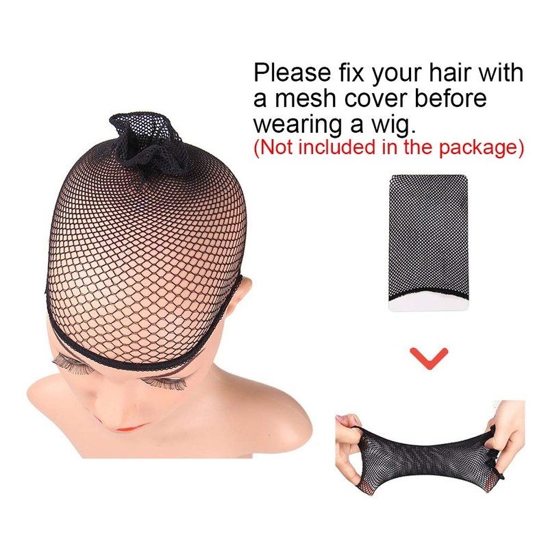 SPENCER 14" Short Bob Pink Wavy Hair Wig