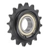sourcing map Sprocket Sprocket 16 Teeth C45 Carbon Steel with