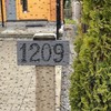 NACH House Numbers for Outside, 5.5 inch Black Address Numbers