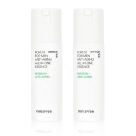 [Innisfree] Innisfree Forest For Men All-in-One Essence (Anti-Aging) 100mL 2 Bottles (16574635) / [이니스프리] 이니스프리 포레스트 포맨 올인원 에센스(안티에이징) 100mL 2개 (16574635)