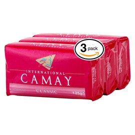 Camay CLASSIC Softly Scented Bar Soap (PACK OF 3) All-in-one exfoliating and moisturizing soap Leaves Skin Smooth & Radian! Great for Hands, Face & Body! (3 Bars, 4.4oz Each Bar)