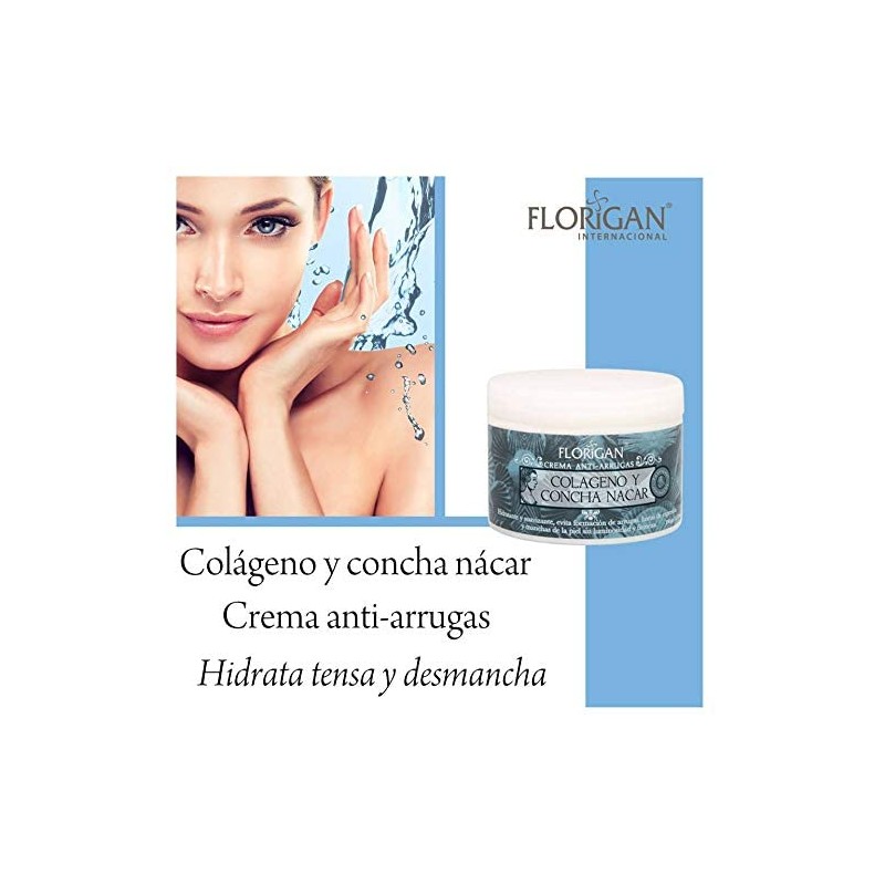 CREMA ANTIARRUGAS COLÁGENO Y CONCHA NACAR 350 GR.