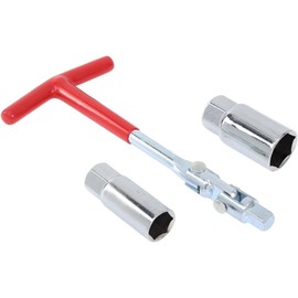 TGBoBiFiveY Spark Plug Socket Wrench Set T-Handle with 5/8 and 13/16 Inch Sockets for Lawn mowers and Small Motor Vehicles Motorcycle and Small Engine Tool