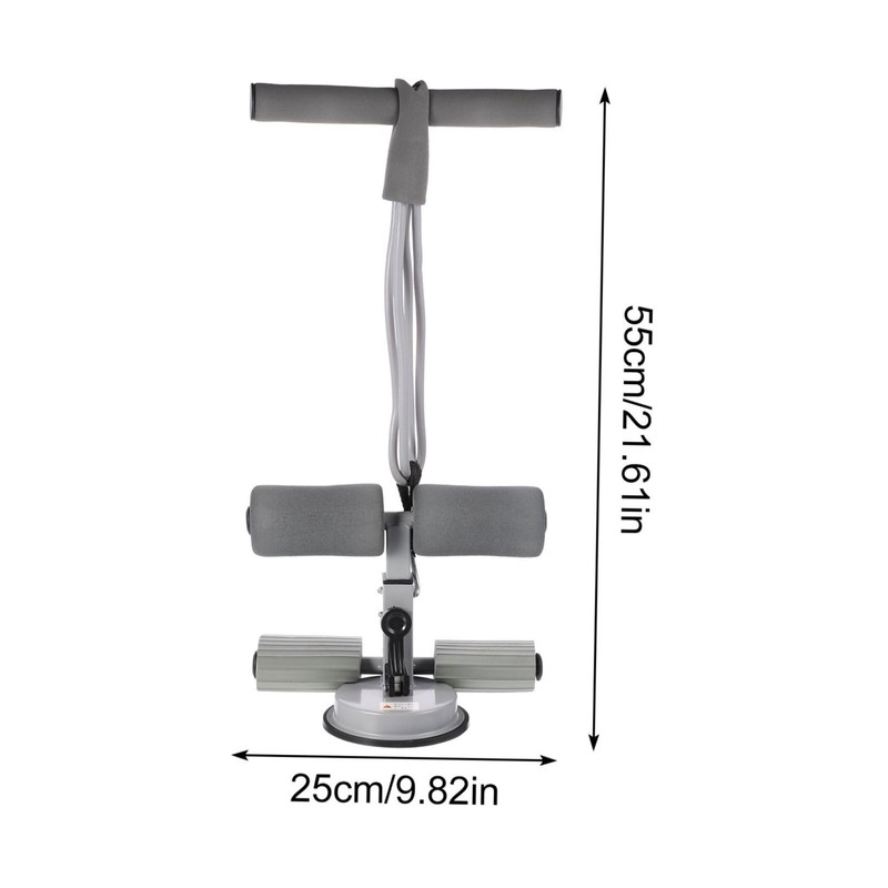 Mipcase Sit Up Assist Device with Suction Cups Portable Crunches