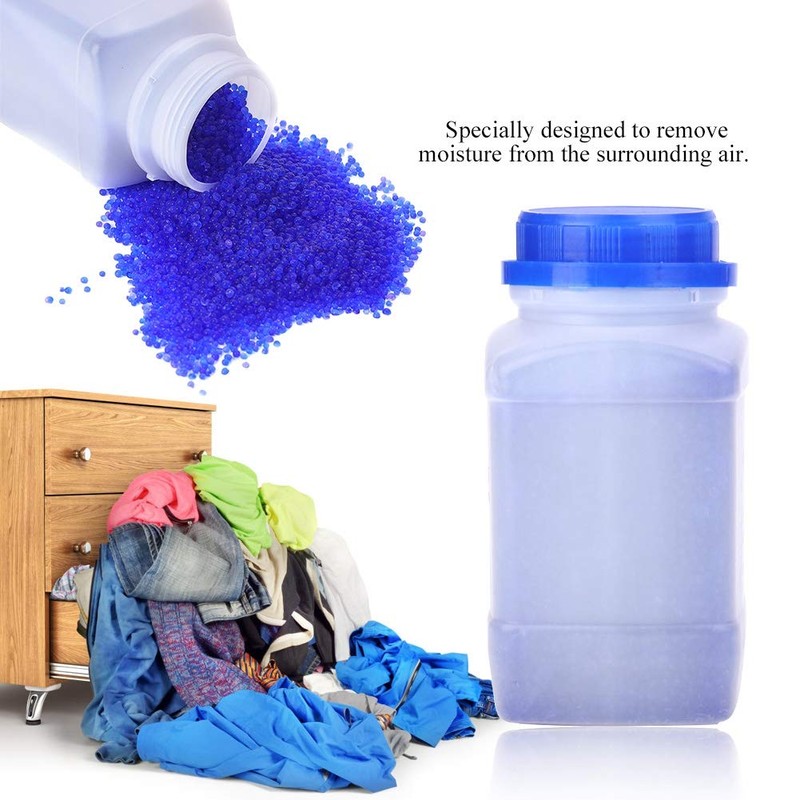 BuyWeek Silica Gel Desiccant Beads, Reusable Silica Gel Desiccant Balls,