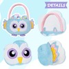 Beyond Your Thoughts Owl Easter Basket for Kids, Cute Plush