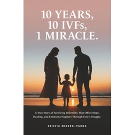 10 Years, 10 IVFs, 1 Miracle.: A True Story of Surviving Infertility That Offers Hope, Healing, and Emotional Support Through Every Struggle.