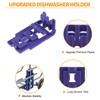 Atgestore Upgraded MEG62279201 Dishwasher Lower Rack Holder Replacement Parts for
