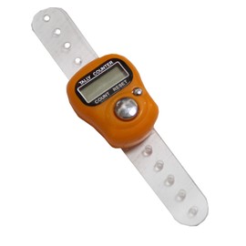 Digital Row Counter Register or Sports Lap Number Tally Orange