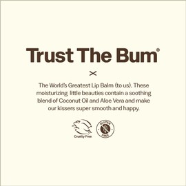 Sun Bum Cocobalm Groove Cherry - Hydrating Lip Balm With Coconut Oil and Aloe Vera - 0.15 oz Stick