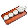 Resin and Ebony Wood Tray Creative Serving Wooden Trays Decorative