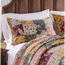 Greenland Antique Chic King Sham-Multi, Multicolor