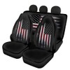 GePrint Classic American Flag Car Seat Covers Front and Rear