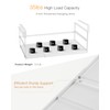 Selosiz 2Pack Under Shelf Storage Basket Organizer Expandable Width Add-On