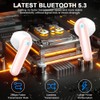 Wireless Earbuds, Bluetooth 5.3 Headphones 2024 Wireless Headphones in Ear
