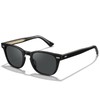 CARFIA Modern Retro Polarized Sunglasses for Men Hand-crafted Acetate Frame