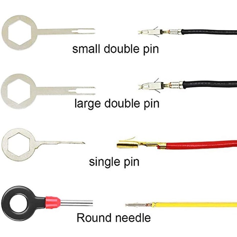 18pcs Auto Terminals Removal Key Tool Set | Car Electrical