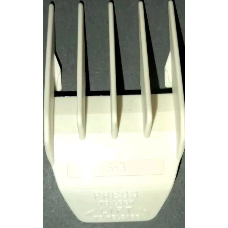 For Wahl Wahl Peanut S-3 Clipper Attachment White Plastic Brand