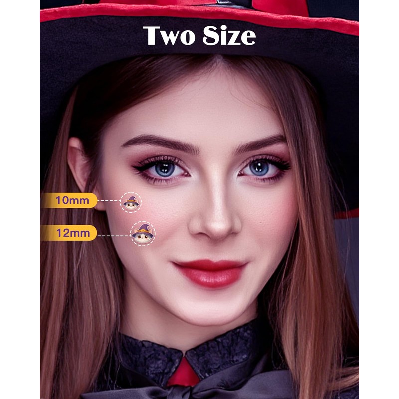 Halloween Cute Cat Acne Pimple Patches for Face, Hydrocolloid