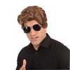 Bristol Novelty BW698 Used Car Salesman Wig Dark Brown, One