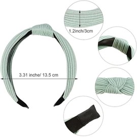Diademas para Mujer, Bandas para Peinar el Cabello, 4 Piezas, Distintos Colores. Accesorios para Mujer, Accesorios para Cabello, Turbantes para Mujer (Pastel)