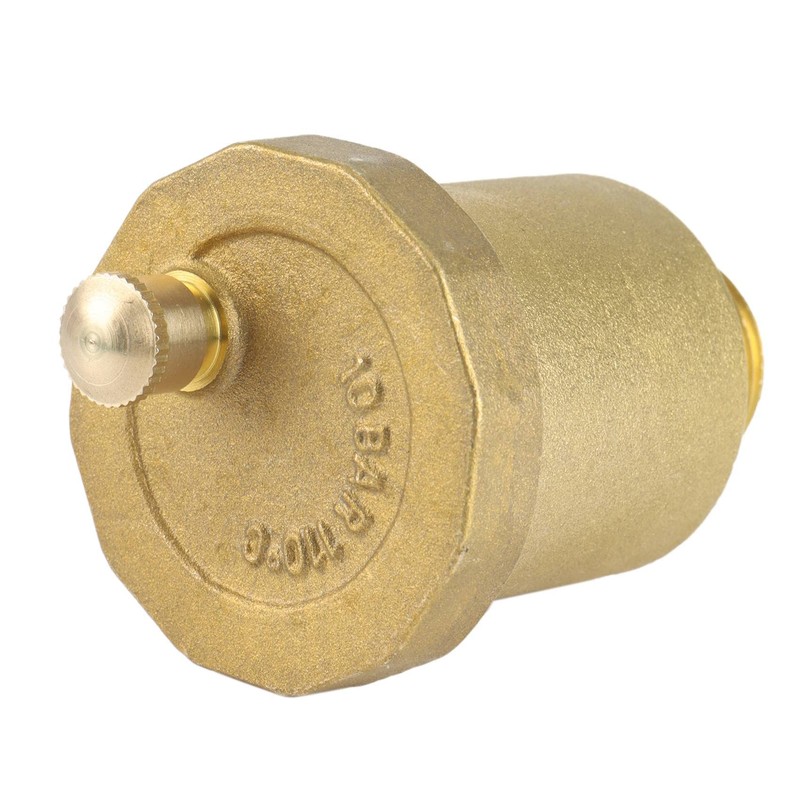 Veumoie Brass Automatic Air Vent Valve 1/2 inch Male Thread