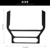 RT-TCZ Carbon Fiber Center Console Multimedia Panel Decoration Trim Sticker