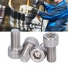 4-Piece Screws Set, Allen Screws with Hexagon Socket, A2 Stainless