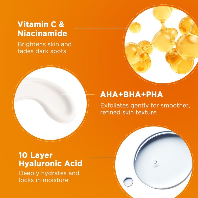 Nightingale C Toning Sleeping Mask, Overnight face Mask For Face,