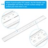PATIKIL Film Flexible Ruler 80cm 0.1mm Scale with R Angle