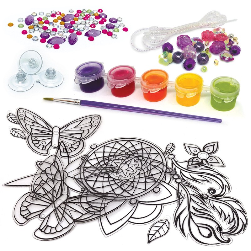 Nebulous Stars NS11017 Window Charms Craft, Colourful