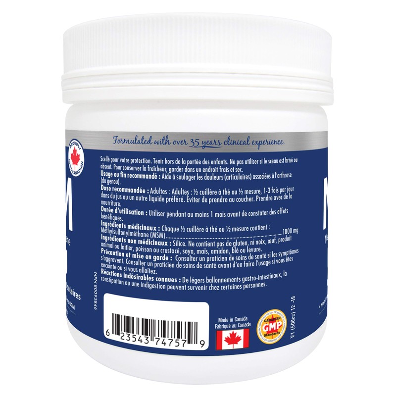 Naka Platinum Naka Msm 1800mg, Relieve Joint Pain, 300 gram