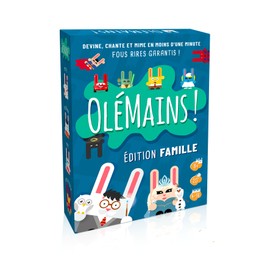 OLE MAINS ! Family Edition | Party Game for Family and Evening | Crazy Laughter Guaranteed for the Whole Family, Adults & Teenagers, Children & Friends, Designed in France
