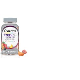 Centrum Silver Women's Multivitamin Gummy for Women 50 Plus, Multivitamin/Multimineral Supplement, 140 Count