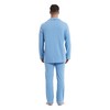 Amaxer Men's Long Cotton Pyjamas Set with Button Placket Long