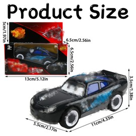 yumcute Car Toys Racing Toy Cars,1pc Die-Cast Set Black, Mini Model Racing Cars Collectable Character Vehicles Model for Kids Boys Girls Ages 4 And Up D