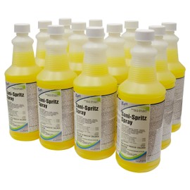 Nyco Sani-Spritz Spray - 32 oz RTU Spray Bottles - Case of 12 (sprayers not included) - Disinfectant - Cleaner - Mildewstat - Deodorizer - One-Step Disinfectant Cleaner