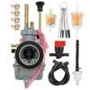 Carbman 16001-1185 Carburetor Set Compatible with Kawasaki KE100 1976-2001 &