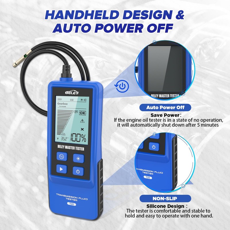 Transmission Fluid Tester Kit Gasoline & Diesel Gearbox Oil Diagnostic