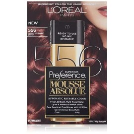 L'Oréal NEW L'Oréal Paris Superior Preference Mousse Absolue 556 Medium Mahogany Brown