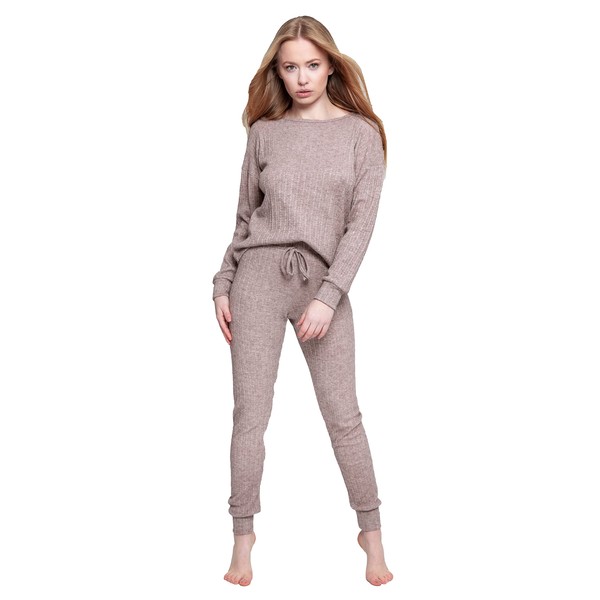 S& SENSIS Elegant Sleepwear Set (Made in EU) Made of