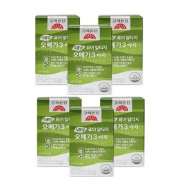 Goryeo Eundan Korea Eundan Vegetable Pure Altige rTG Omega 3 Easy 60 Capsules / 고려은단 식물성 퓨어 알티지 rTG 오메가3 이지 60캡슐 X 6박스 (6개월분)